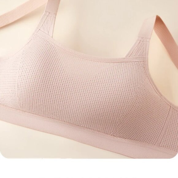 Pulse Wireless Padded Sports Bra, 36 D/DD Cup Black - Picture 7 of 11